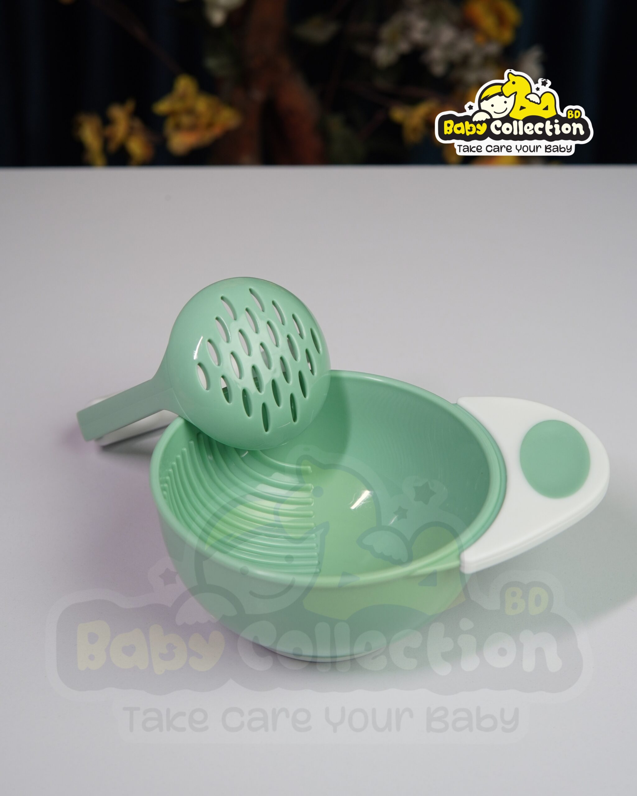 Baby Mash Bowl with Handle – হ্যান্ডেলসহ বেবি ফুড ম্যাশ বাটি
